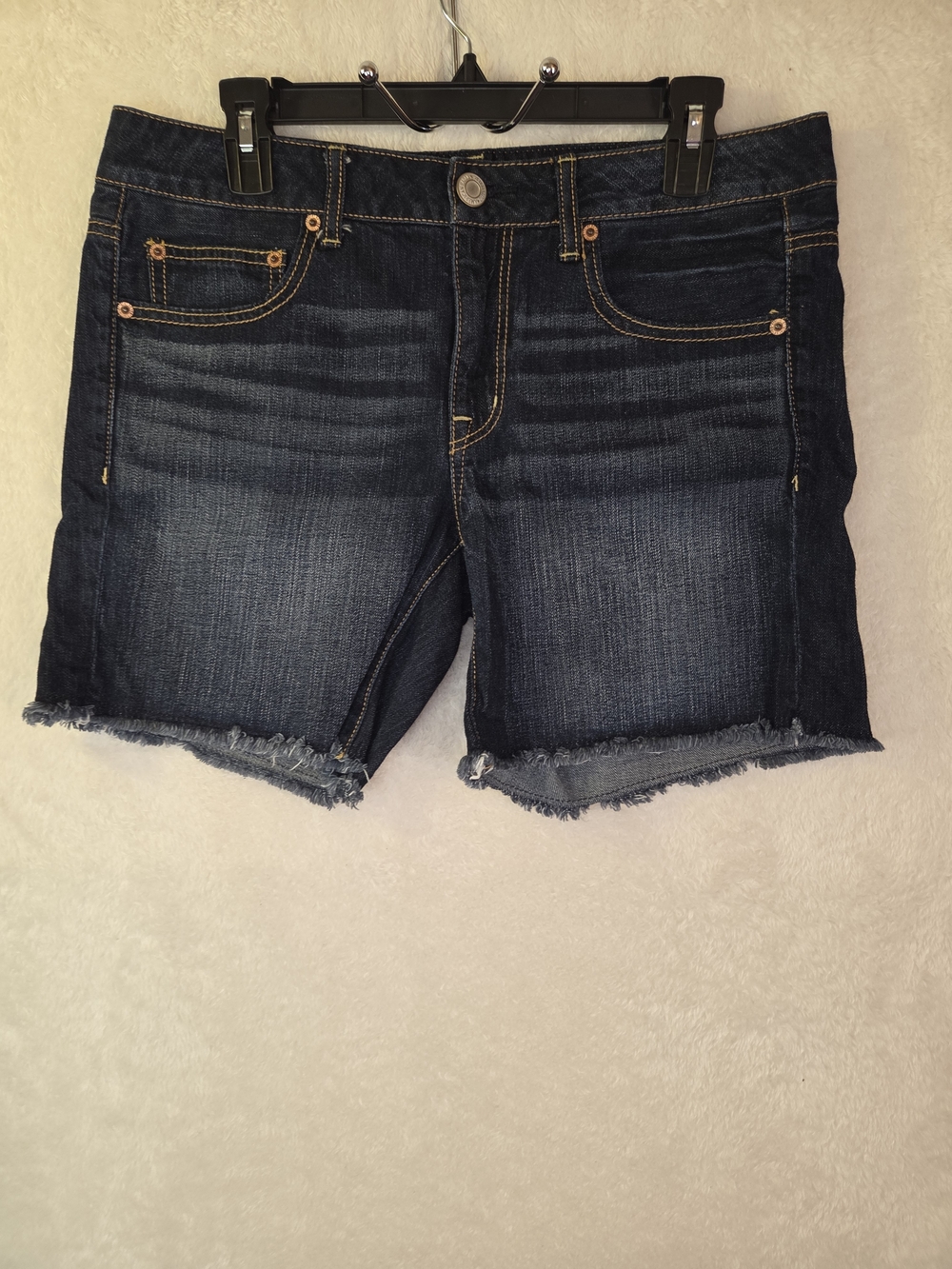 American Eagle Outfitters Dark Blue Denim Jean Shorts